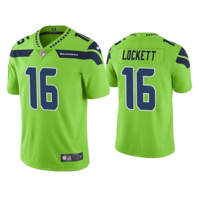 Men Color Rush Limited Tyler Lockett Seattle Seahawks Green Jersey