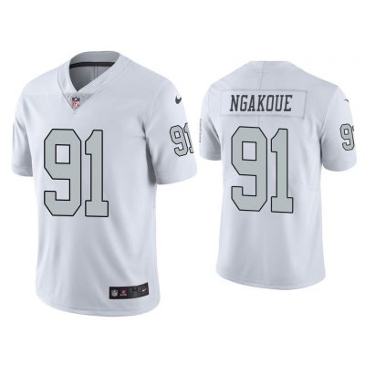 Men Color Rush Limited Yannick Ngakoue Las Vegas Raiders White Jersey