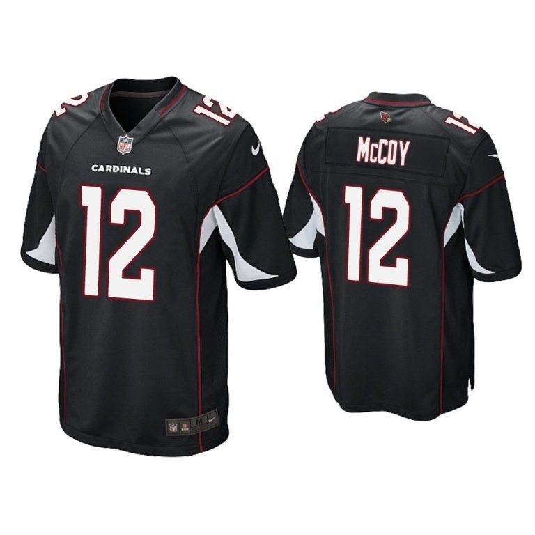 Men Colt McCoy Arizona Cardinals Black Alternate Game Jersey