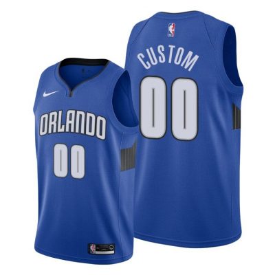 Men Custom Orlando Magic #00 Men 2019-20 Statement Edition Jersey