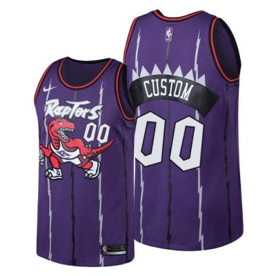 Men Custom Toronto Raptors #00 Men 2019-20 Classic Edition Jersey