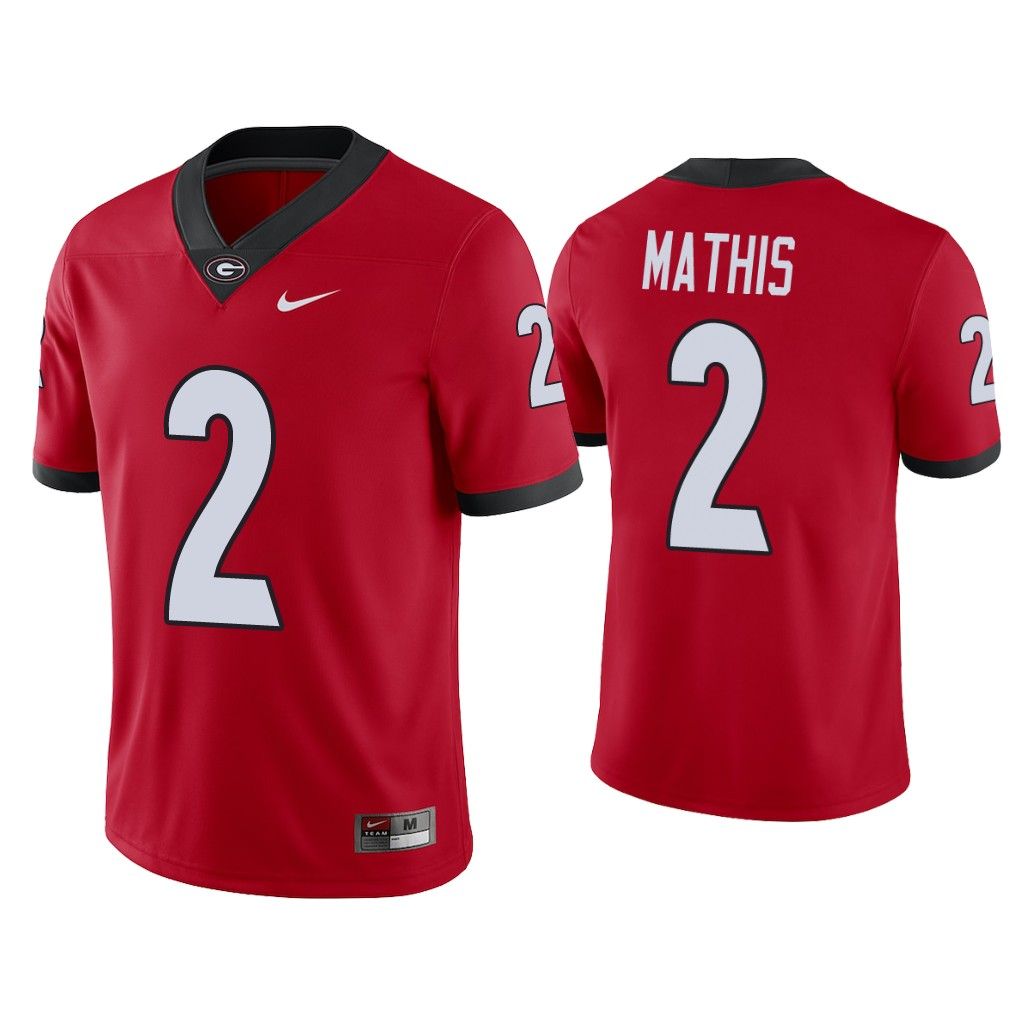 Men D’Wan Mathis Georgia Bulldogs Red College Football Alumni Player ...