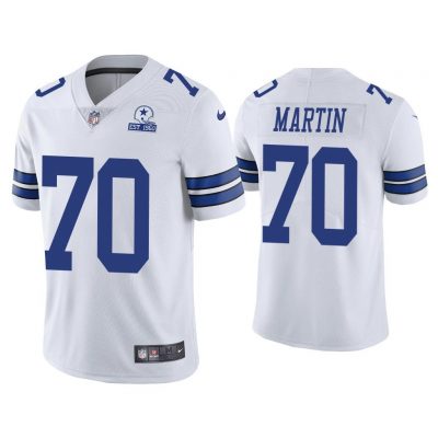 Men Dallas Cowboys 60th Anniversary Zack Martin White Limited Jersey