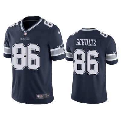 Men Dallas Cowboys Dalton Schultz #86 Navy Color Rush Limited Jersey