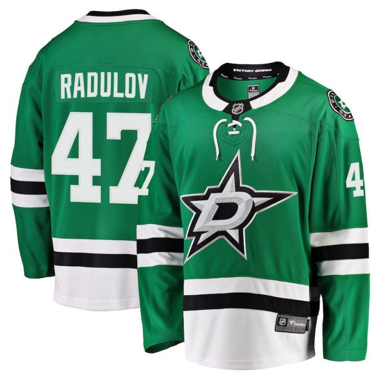 Men Dallas Stars Alexander Radulov Kelly Green Breakaway Jersey