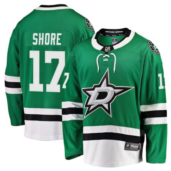 Men Dallas Stars Devin Shore Kelly Green Breakaway Jersey