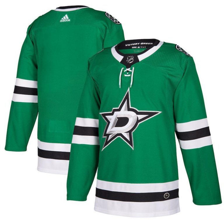 Men Dallas Stars Kelly Green Home Blank Jersey