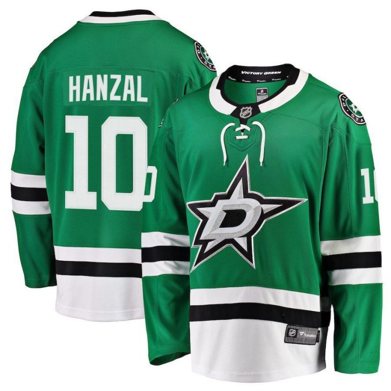 Men Dallas Stars Martin Hanzal Kelly Green Breakaway Jersey