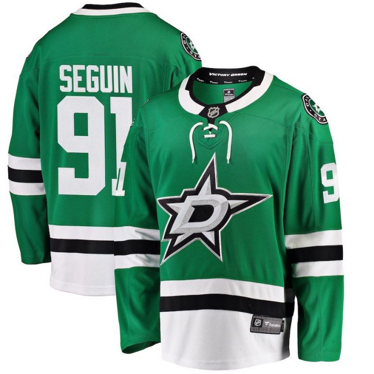 Men Dallas Stars Tyler Seguin Green Breakaway Player Jersey