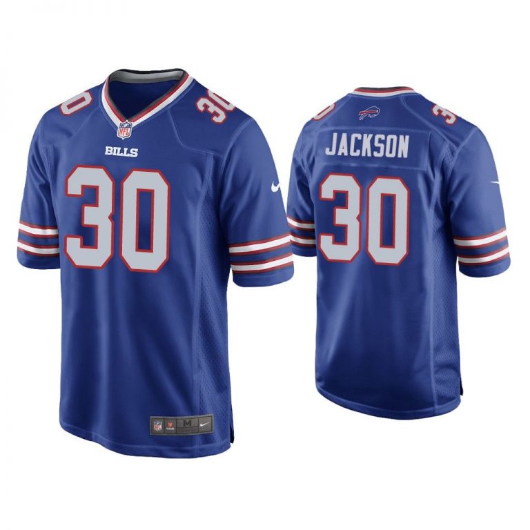 Men Dane Jackson Buffalo Bills Royal Game Jersey