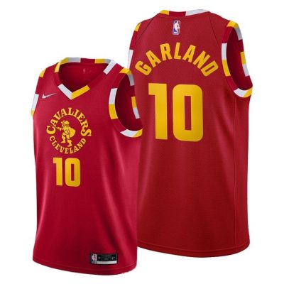 Men Darius Garland Cleveland Cavaliers 2021-22 City Edition Jersey - Red
