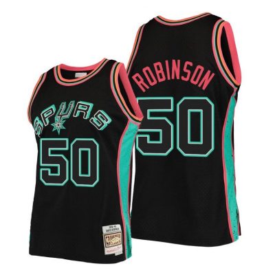 Men David Robinson San Antonio Spurs #50 Rings Collection Jersey