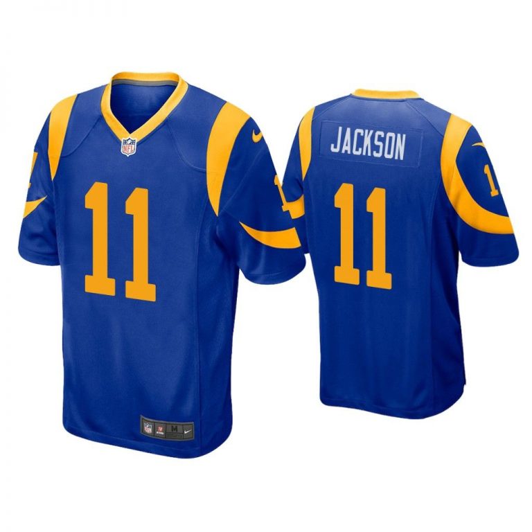 Men DeSean Jackson Los Angeles Rams Royal Game Jersey