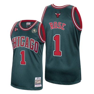 Men Derrick Rose Chicago Bulls #1 Hardwood Classics 2008-09 Jersey