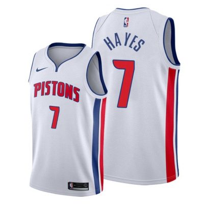 Men Detroit Pistons #7 Killian Hayes White 2020-21 Association Jersey 2020 NBA Draft