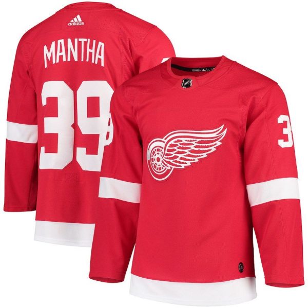 Men Detroit Red Wings Anthony Mantha Red Player Jersey