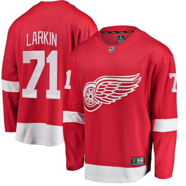 Men Detroit Red Wings Dylan Larkin Red Breakaway Player Jersey