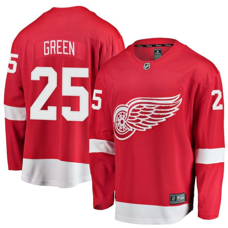 Men Detroit Red Wings Mike Green Red Breakaway Player Jersey