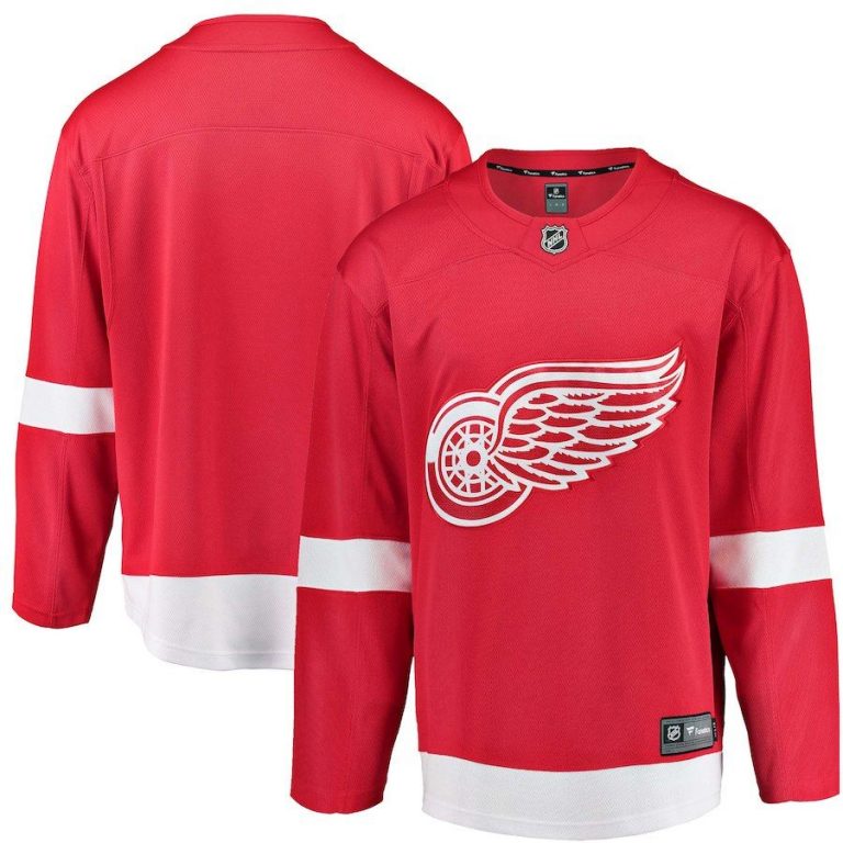 Men Detroit Red Wings White Breakaway Away Jersey