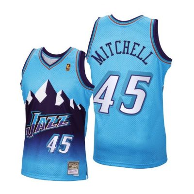 Men Donovan Mitchell #45 Jazz 2020 Reload Classic Blue Jersey