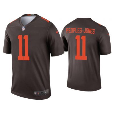 Men Donovan Peoples-Jones Cleveland Browns Brown Alternate Legend Jersey