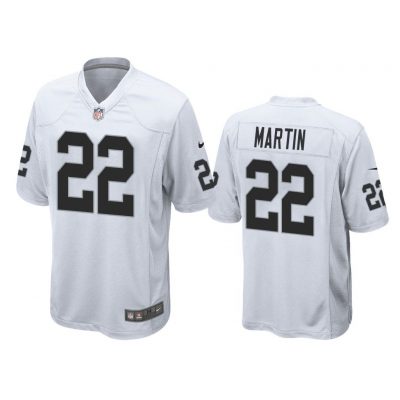 Men Doug Martin Oakland Raiders White Game Jersey