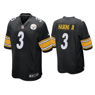 Men Dwayne Haskins Jr. Pittsburgh Steelers Black Game Jersey