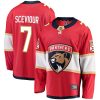 Men Florida Panthers Colton Sceviour Red Breakaway Jersey
