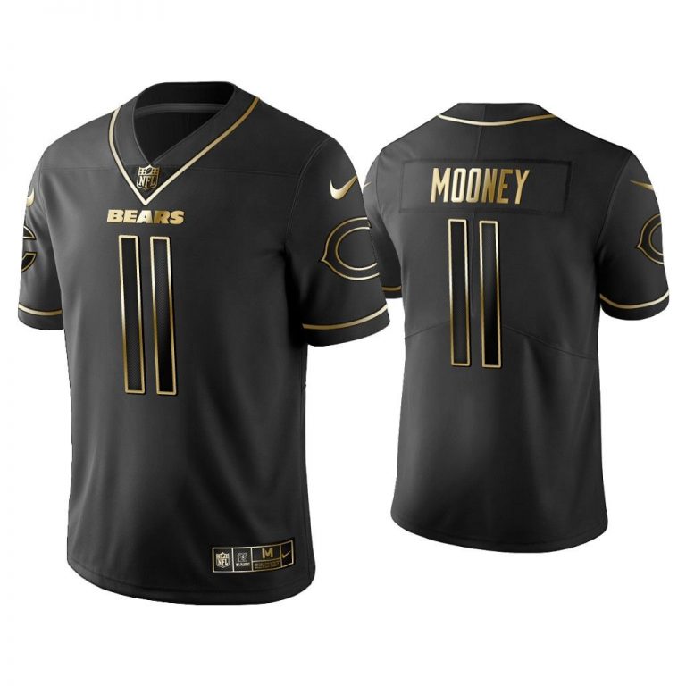 Men Golden Edition Vapor Limited Bears Darnell Mooney Black Jersey