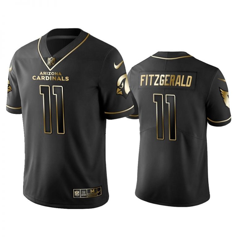 Men Golden Edition Vapor Untouchable Limited Cardinals #11 Larry Fitzgerald Black Jersey