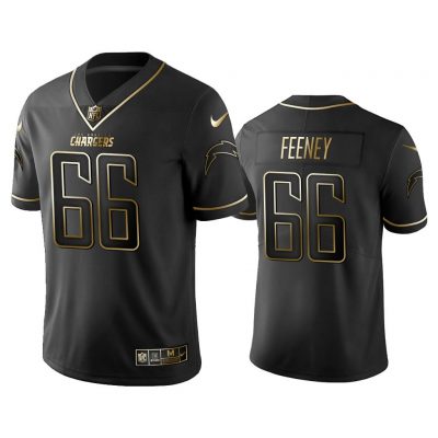 Men Golden Edition Vapor Untouchable Limited Chargers #66 Dan Feeney Black Jersey