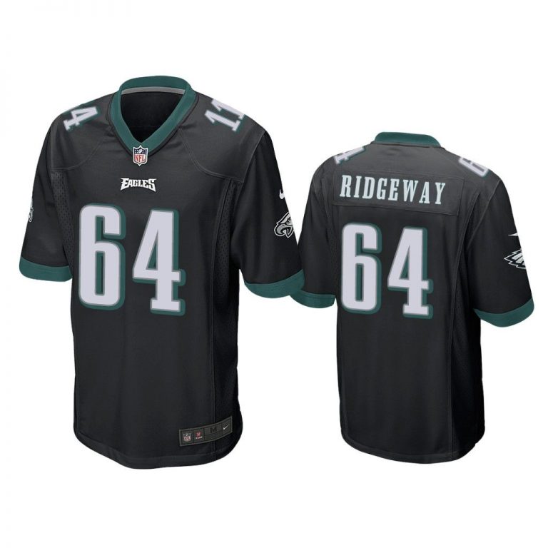 Men Hassan Ridgeway Philadelphia Eagles Black Game Jersey