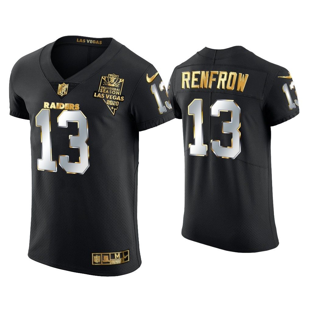 Men Hunter Renfrow Las Vegas Raiders Black Golden Edition Elite Jersey –  Choose Your Style With Us