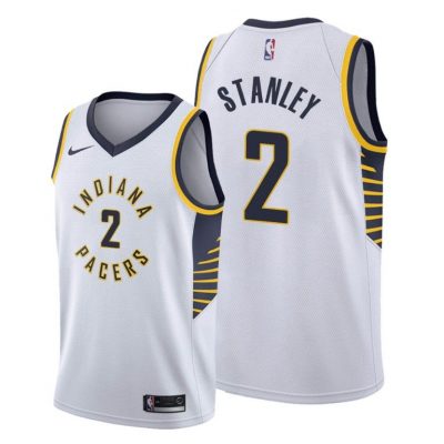 Men Indiana Pacers #2 Cassius Stanley White 2020-21 Association Jersey 2020 NBA Draft