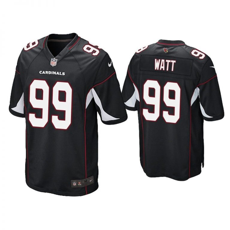 Men J.J. Watt Arizona Cardinals Black Alternate Game Jersey