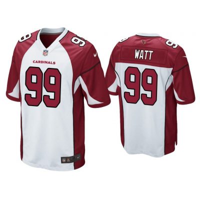 Men J.J. Watt Arizona Cardinals White Game Jersey