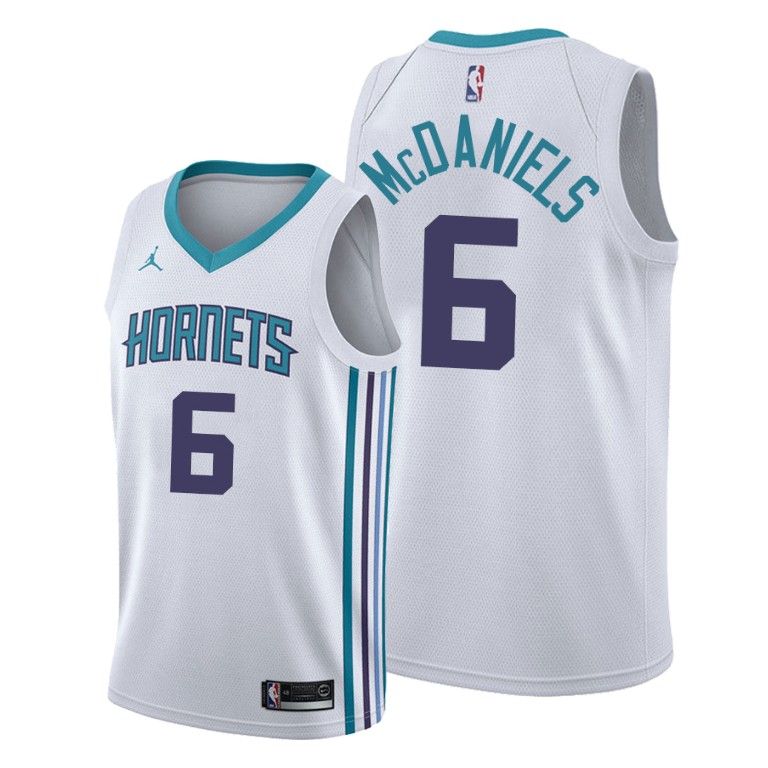 Men Jalen McDaniels Charlotte Hornets #6 Men 2019-20 Association Jersey