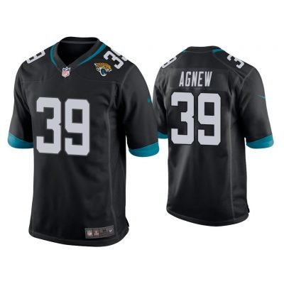 Men Jamal Agnew Jacksonville Jaguars Black Game Jersey