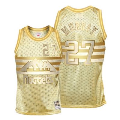 Men Jamal Murray Denver Nuggets Gold Midas SM Limited Edition Jersey