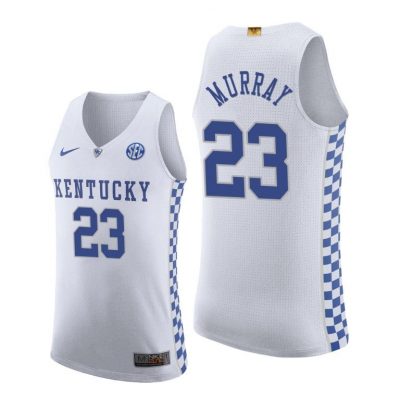 Men Jamal Murray Kentucky Wildcats #23 White College Basketball Jersey
