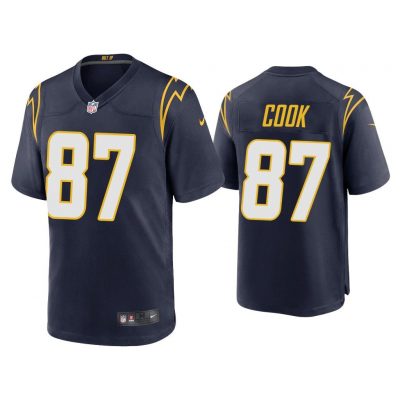 Men Jared Cook Los Angeles Chargers Navy Alternate Game Jersey