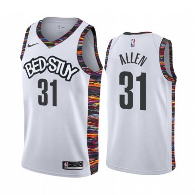 Men Jarrett Allen Brooklyn Nets #31 Men 2019-20 City Jersey