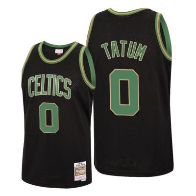 Men Jayson Tatum Boston Celtics 2020 Reload Classic Black Jersey