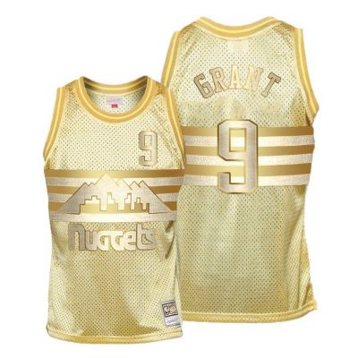 Men Jerami Grant Denver Nuggets Gold Midas SM Limited Edition Jersey