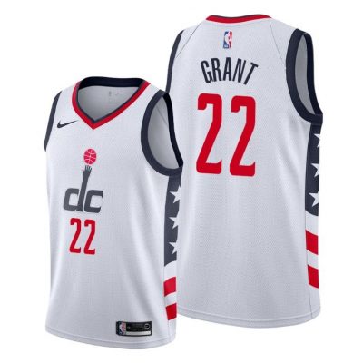 Men Jerian Grant Washington Wizards Draft 2020 City Jersey - White