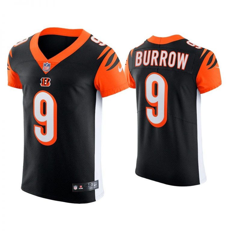 Men Joe Burrow Cincinnati Bengals Black Vapor Elite Jersey