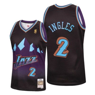 Men Joe Ingles Utah Jazz 2020 Reload Classic Black Jersey