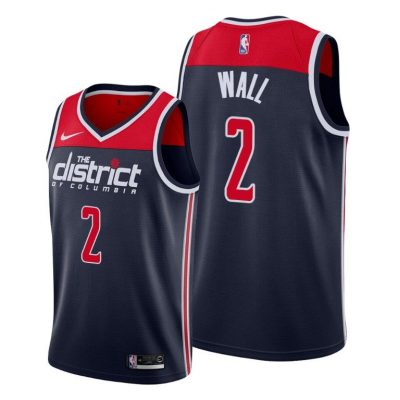 Men John Wall Washington Wizards #2 Men 2019-20 Statement Edition Jersey