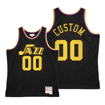 Men Jordan Clarkson Utah Jazz Reload 2.0 Black Jersey