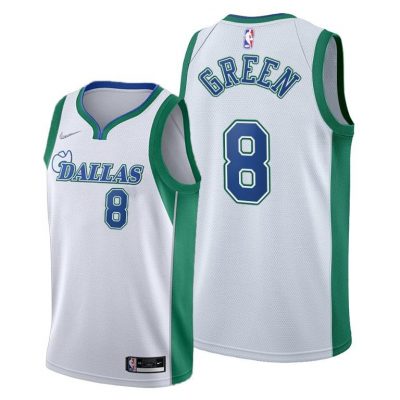 Men Josh Green Dallas Mavericks 2021-22 City Edition Jersey - White